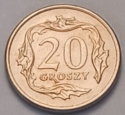 20 gr groszy 1991 r. (1) bardzo ładna
