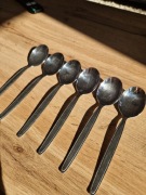 6 x łyżek – stal nierdzewna „Edelstahl 18/8” – zestaw 6 sztuk