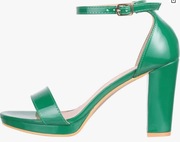 Elara Mulanka sandały na słupku zielone r. 40