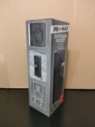 Podwójne Gniazdo Ogrodowe Słupek PRO-MAX – Nowe! IP44