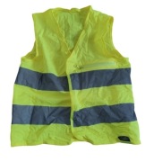 Kamizelka odblaskowa Ikea z kieszonką na zamek r XS idealna dla dziecka 