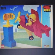 Lego Duplo 2676 unikat samolot 1993r.