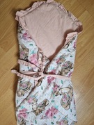 ROŻEK OTULACZ BECIK USZTYWNIANY Z KOKARDKĄ BAWEŁNA