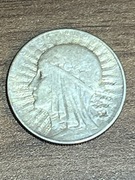 5 zł Polonia 1934 Głowa Kobiety od 1 zł