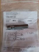 Czujnik pojemnościowy Contrinex M12 CSS-1121-103