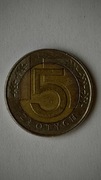 Moneta 5zł z 1996r.