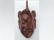 RZEŹBA MASKA Chińczyk Japończyk chińska japońska Chiny Japonia