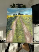 Obraz olejny krajobraz letni