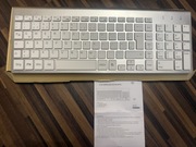 Elegancka i ergonomiczna klawiatura bezprzewodowa Cimetech (QWERTZ, 2.4G)