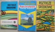Roztocze Środkowe przewodnik i 2 mapy (lata 70) PTTK