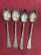 Bracia Henneberg Stare Platerowe Łyżeczki Sygnowane