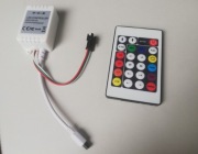 Kontroler IR taśm led cyfrowych rgbic 