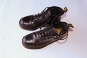 Dr. Martens 101 – czarne skórzane buty 6-eye – rozmiar 37