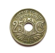 25 Centymów 1926 r.  Francja