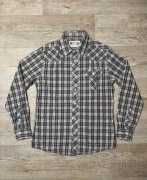 Koszula w kratę Mustang logowana S