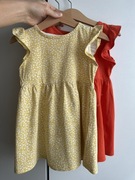 Sukienka H&M 2 szt rozmiar 92