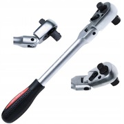 GRZECHOTKA ŁAMANA 1/2 3/8 PROFI Z GUMOWĄ RĄCZKĄ