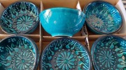 ręcznie robione miseczki tureckie komplet - 6 szt - 120 zł  :)