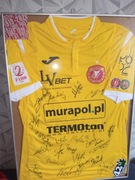 Koszulka Meczowa Widzew Łódź 2018-2019 z autografami 