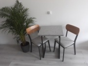 Stolik granitowy szary