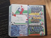 238 kart telefonicznych kolekcjonerskich + segregator kolekcjonerski 