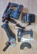 Bosch Professional GBH18V-22, GSR18V-55, GWS18V-7