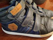 Cool Club Smyk metaliczne  trzewiki buty na rzepy workery zimowe ocieplane