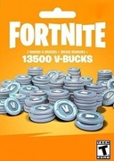 Doładowanie Fortnite 13500  V-Bucks  ,Vdolce, Vdolców, Global