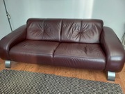 Sofa ze skóry naturalnej