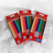 Kredki FC Bayern München 3 opakowania – 12 kolorów