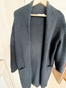 MEGA sweter na jesień! Czarny, długi sweter / M