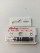 Rotring micronorm 2mm