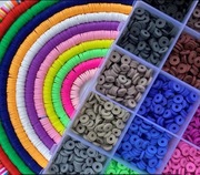 Koraliki do Prasowania Pastelowe Zestaw 2400 szt.