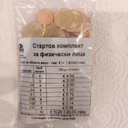 Bułgaria euro zestaw startowy