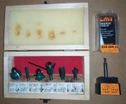 Frezy do drewna Stalco S-27806 + CMT jaskółczy ogon