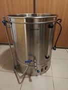 Klarstein Brauheld Pro 3XL 70l + chłodnica, zestaw do warzenia piwa