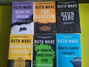 6 książek Ruth Ware używane stan dobry