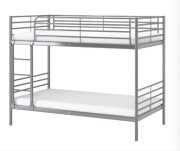 Łóżko, rama łóżka piętrowego 90x200 SVARTA IKEA