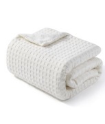 Koc elektryczny 180 x 130 cm beżowy