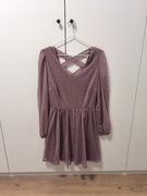 Sukienka damska mohito S 36 kropki wycięte plecy