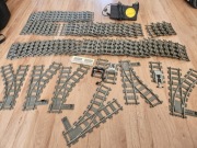 Tory Lego 9v pociąg train 88 torów + sterowanie