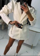 Płaszcz damski bukla Wiosna oversize 