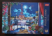 Puzzle 1000 el. , Trefl , " Paryż w blasku księżyca "