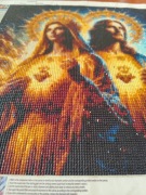 SPRZEDAM GOTOWY JUŻ OBRAZ Z HAFTU DIAMENTOWEGO BEZ RAMKI  40X40