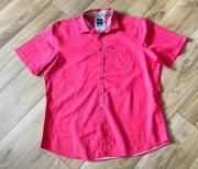 Koszula męska lniana ceglana XL Engbers 45 zł