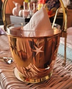 Wiaderko na lód + szczypce