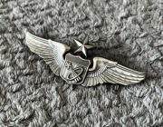 Przypinka - USAF - Senior Pilot Badge with Astronaut Device (Full)