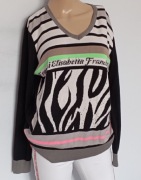 Elisabetta Franchi sweter akrylowy L  