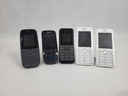 5 x Telefon Nokia. 1x TA-1174 1x 6303c RM-443 1x RM-1133 2x 206.1
