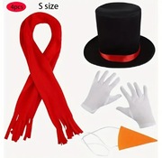 Zestaw akcesoriów bałwana strój kostium przebranie bałwan bałwanek nowy